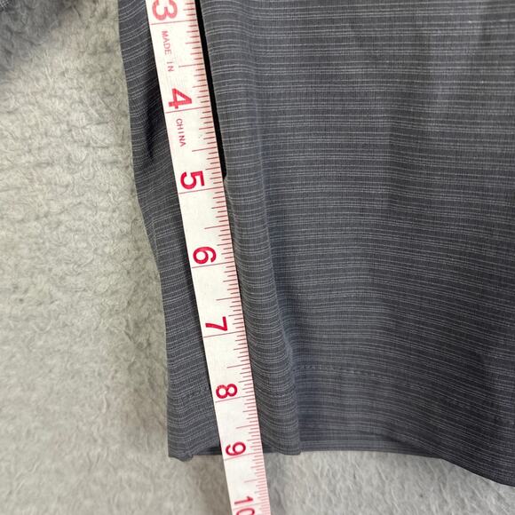 Travis Mathew Boys Loreto Shorts Size10 Gray Stripe Performance Boys Golf NWOT - Picture 5 of 8